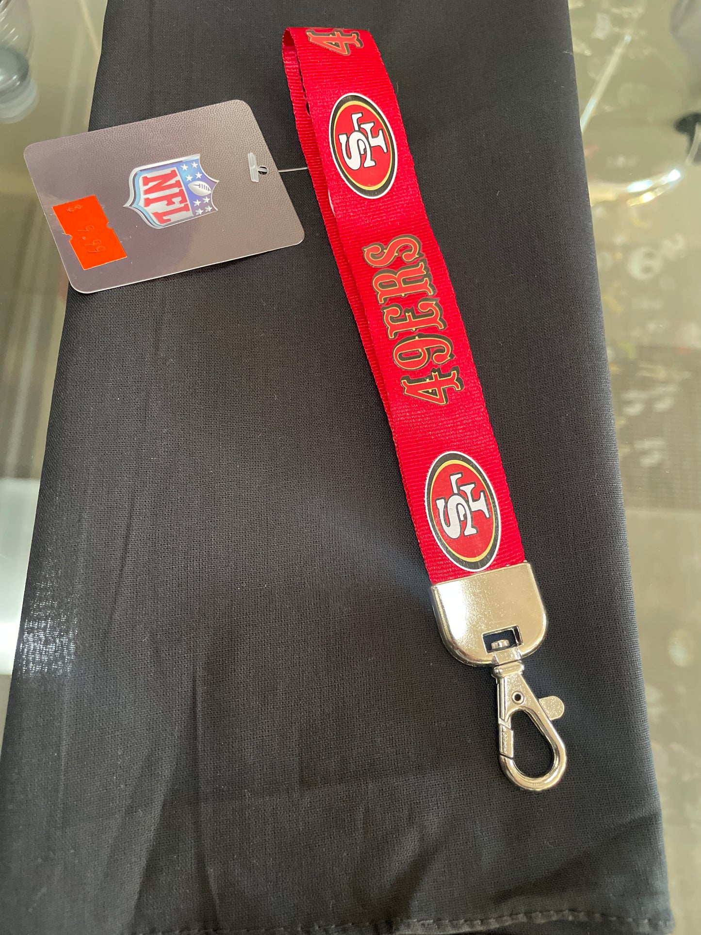 49ERS SMALL LANYARD