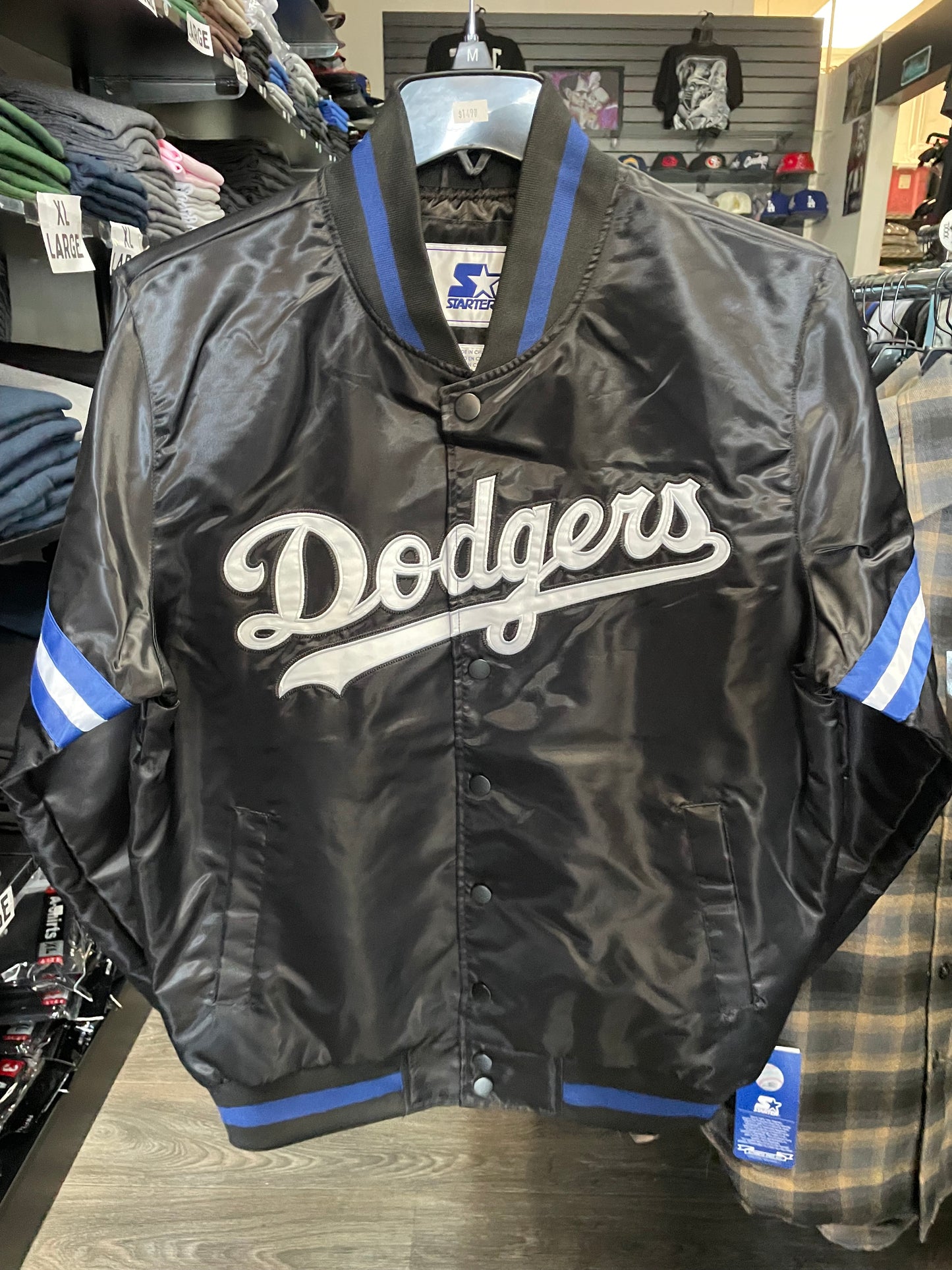 Black Dodgers Jacket