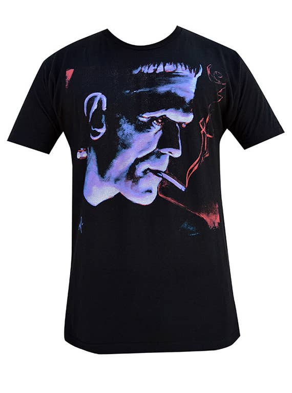 NEW Franky - Men's T-Shirt: Black