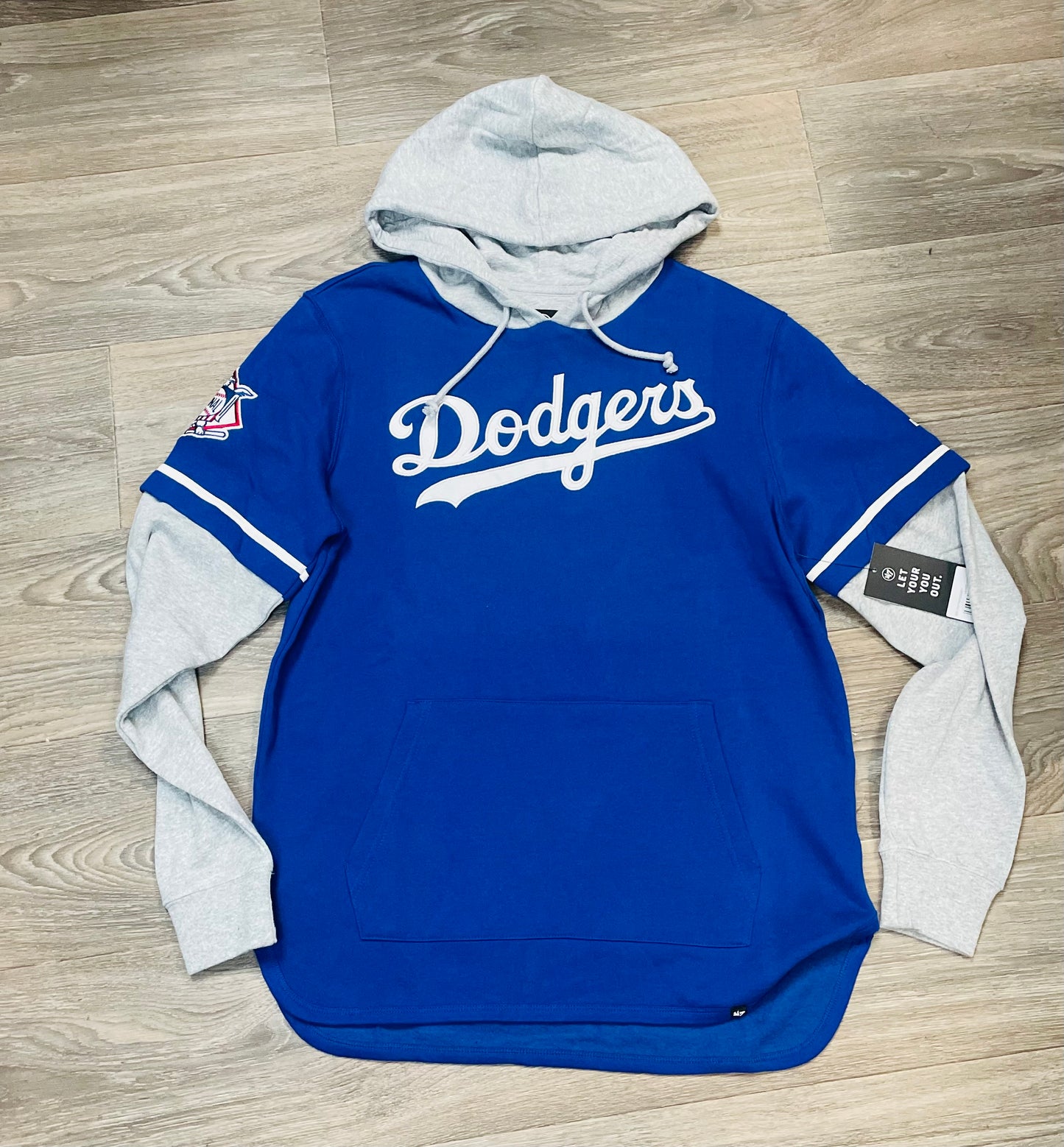 Los Angeles Dodgers Team Pullover Hoodie - Blue
