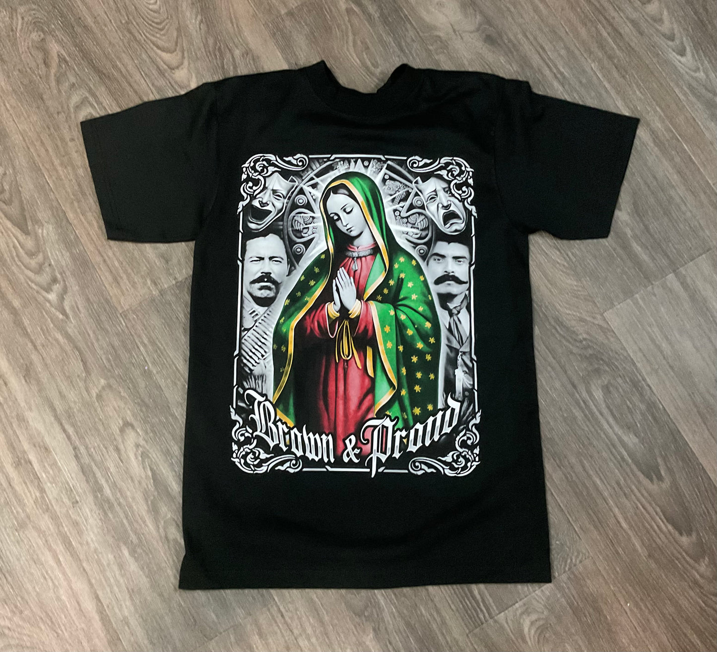 VIRGENCITA BLACK T-SHIRTS