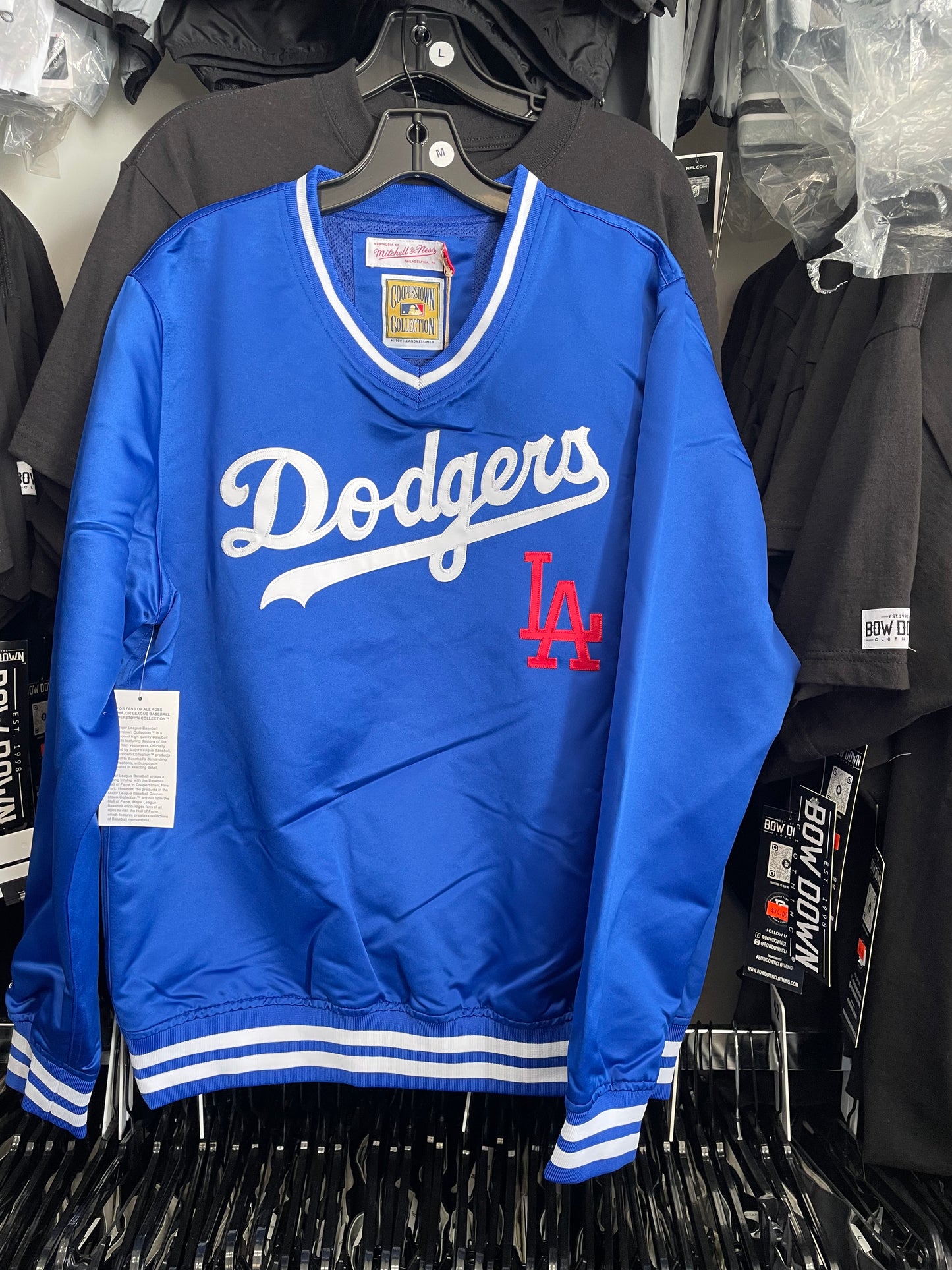 Los Angeles DODGERS Mitchell & Ness BACK WINDBREAKER