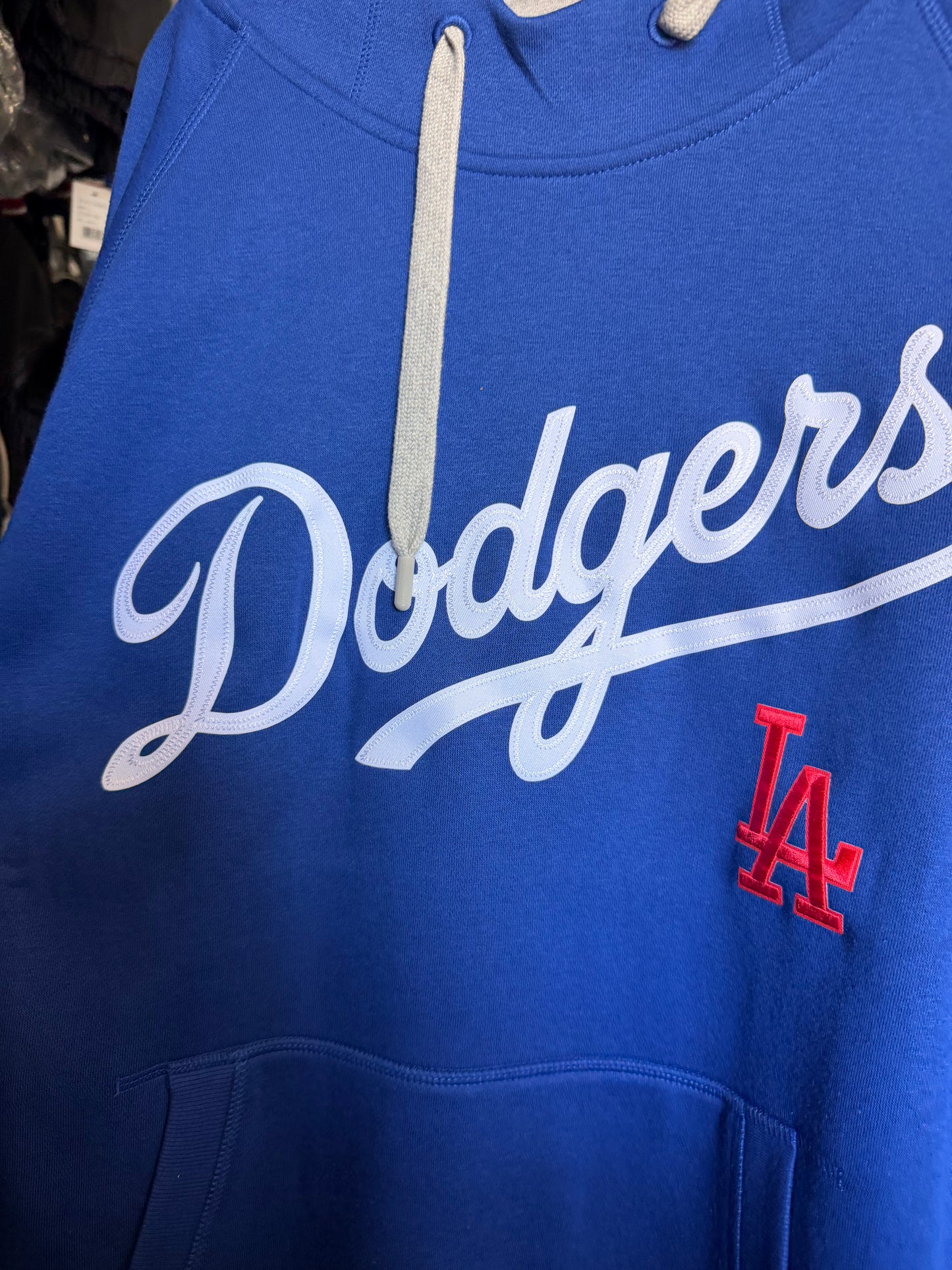 Dodgers Blue Hooded Sweatshirt
