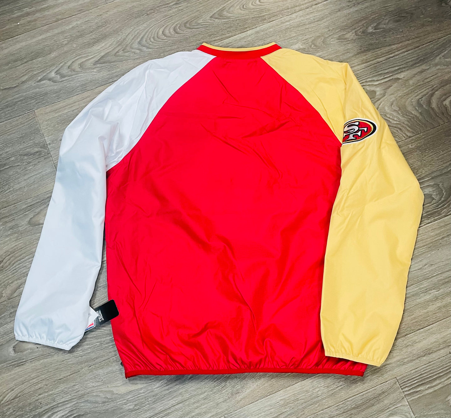49ERS Windbreaker Red/white