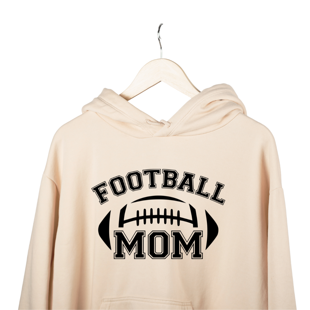FOOTBALL MOM HOODIE/ CREWNECK