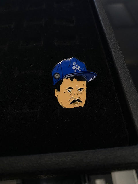 EL CHAPO LA DODGERS BLUE HAT | PIN