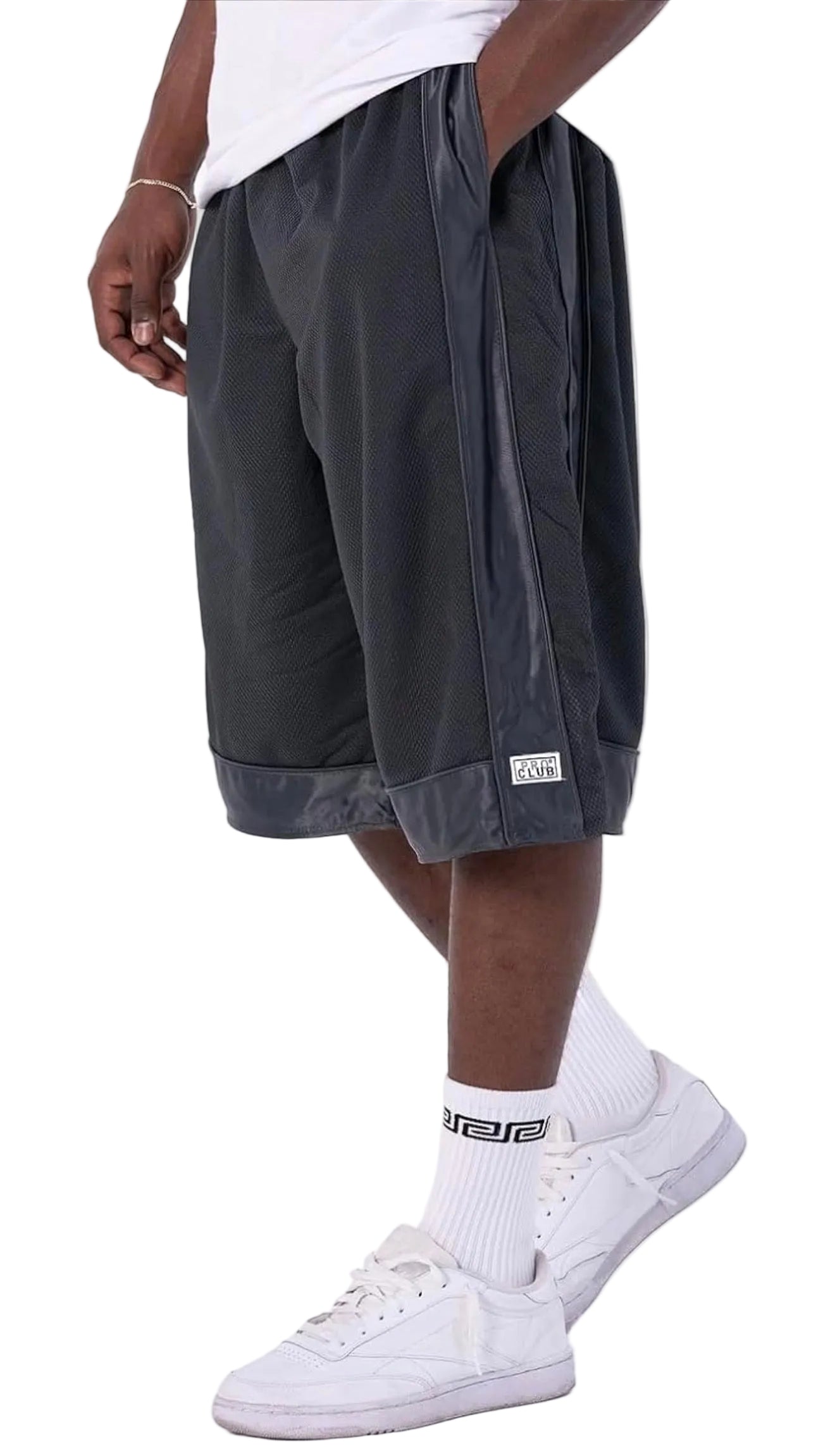 Pro Club Men's Heavyweight Mesh Basketball Shorts