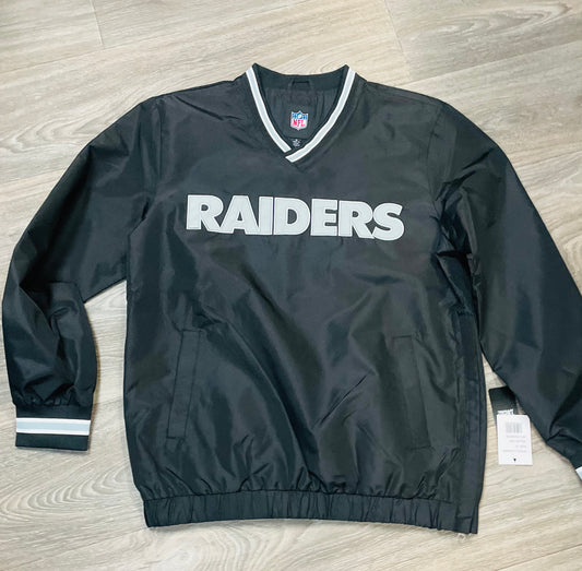 RAIDERS WINDBREAKER BLACK