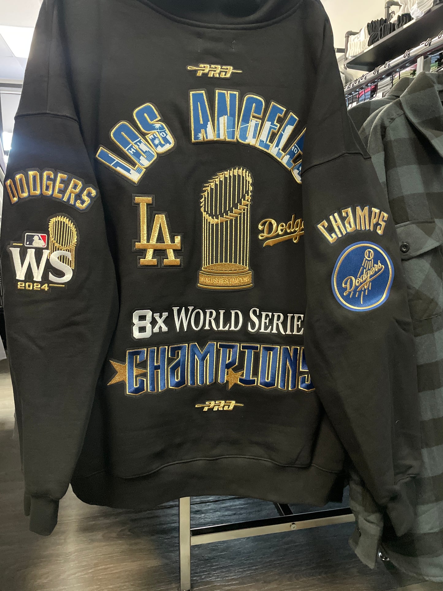 8X World Series Champions Dodgers Hoodie