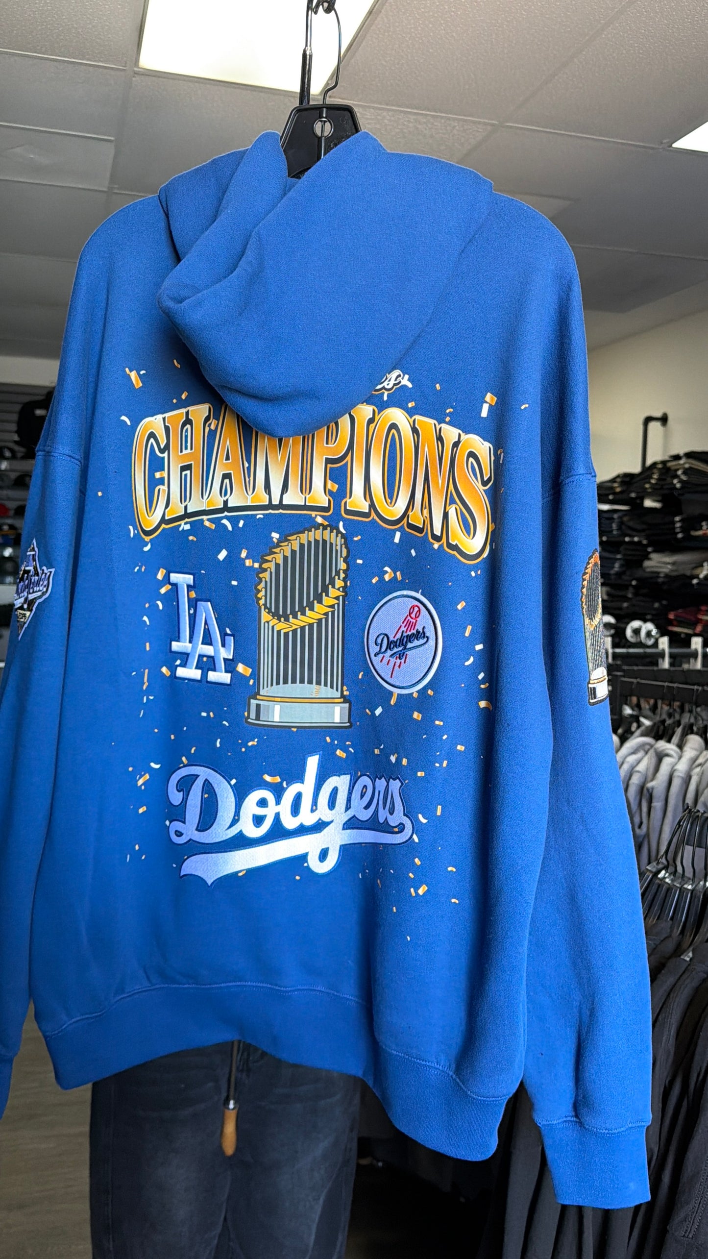World Series Champions Dodgers 2025 Hoodie