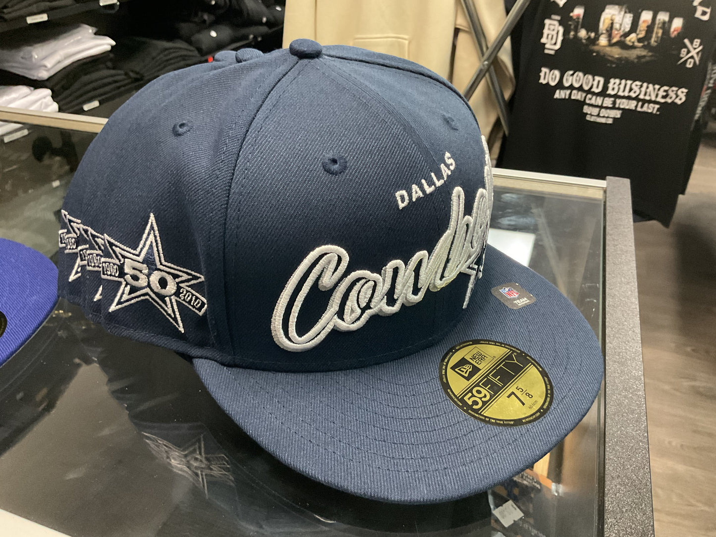 NEW ERA COWBOYS  NAVY|| FITTED HAT