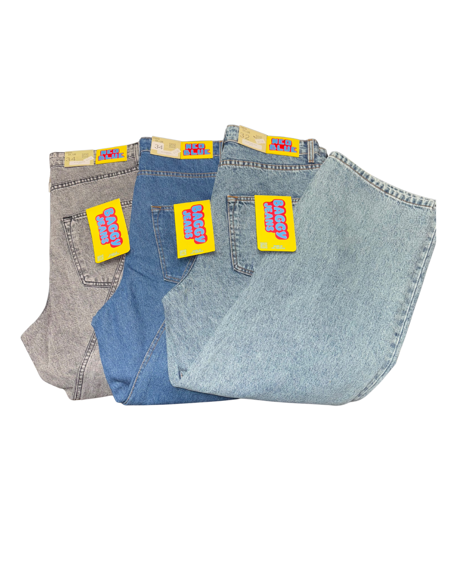 NEU BLUE BAGGY JEANS