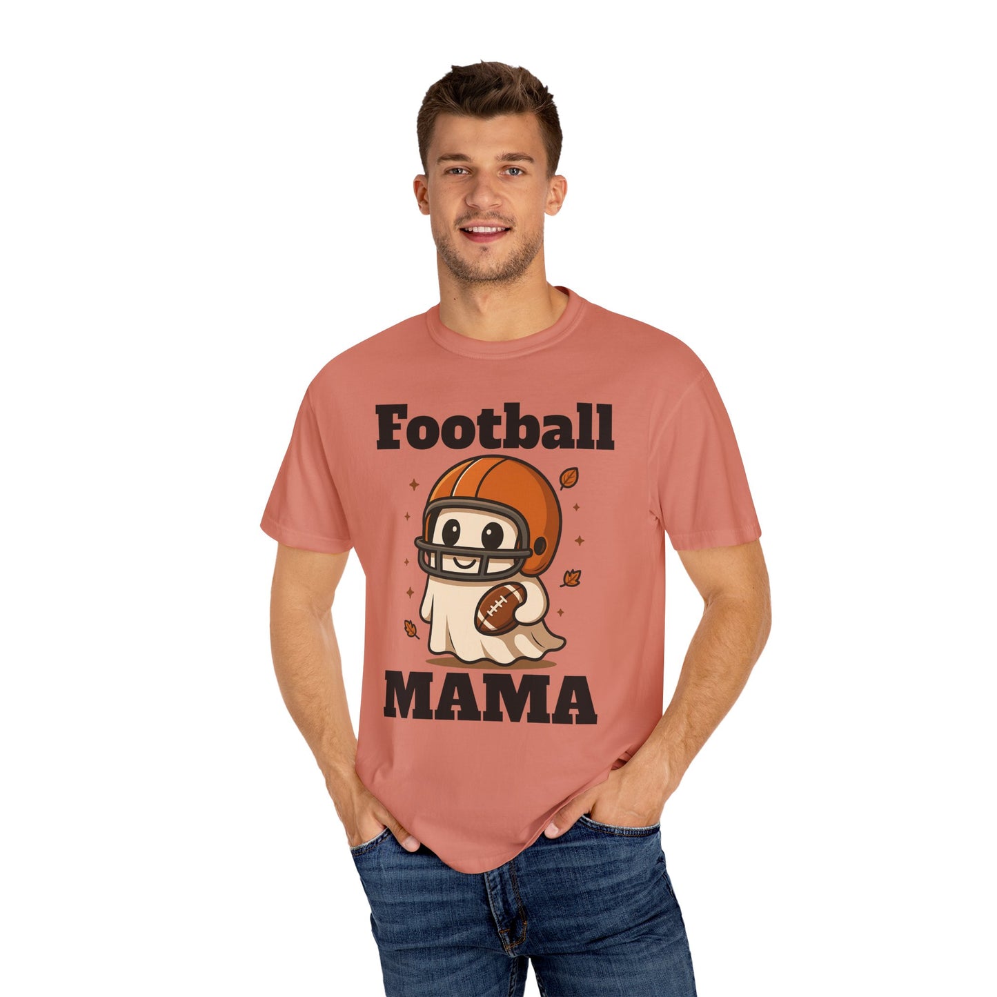 Football Mama T-Shirt, Unisex Sports Tee, Fall Apparel, Gift for Football Moms, Cute Halloween Shirt