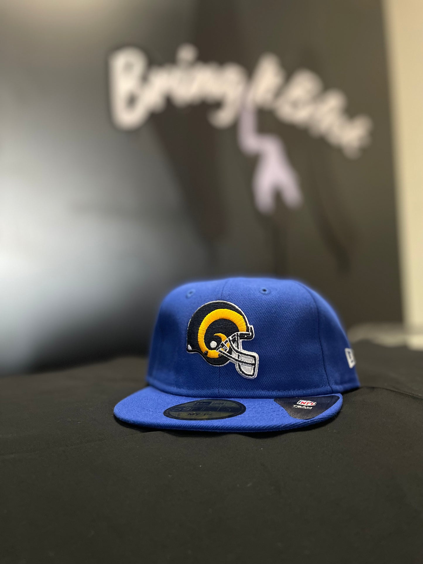 RAMS BLUE HAT| MY FIRST | FITTED