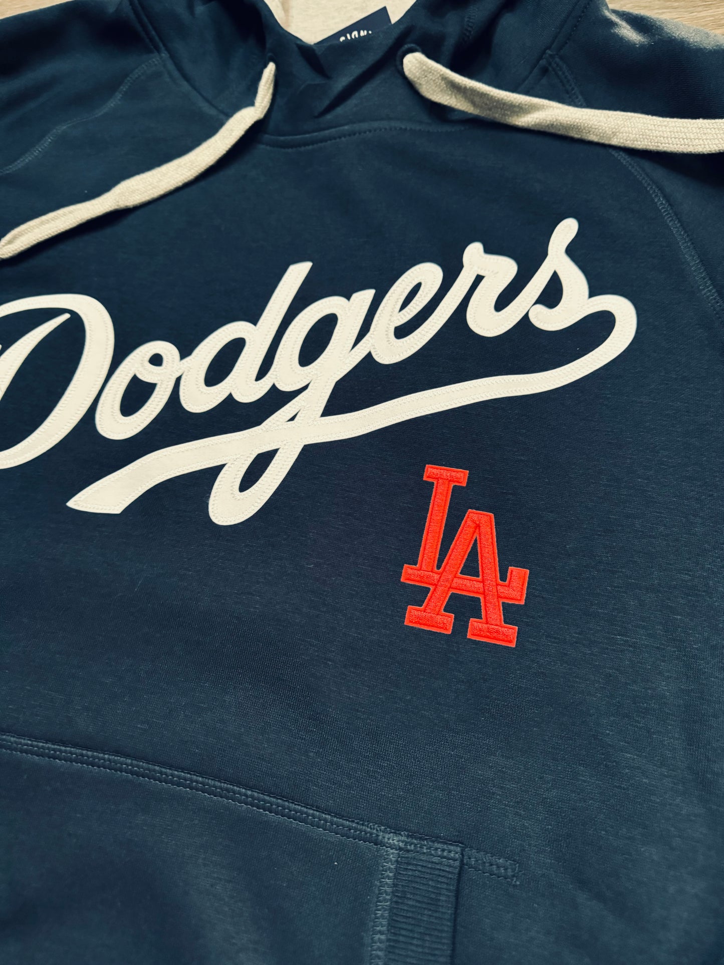 Dodgers Navy Hooded Sweatshirt