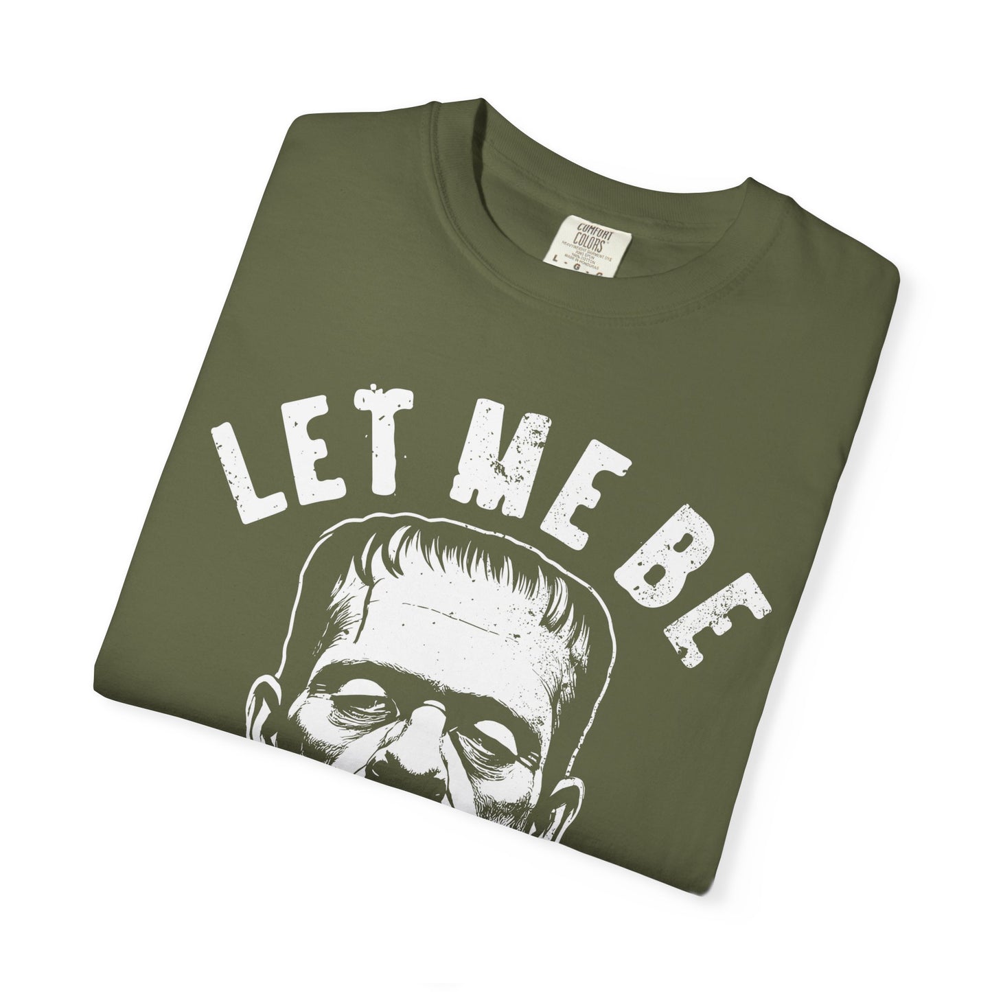 Frankenstein Themed Unisex T-Shirt, Let Me Be Frank Graphic Tee, Halloween Shirt, Gift for Horror Fans, Party Wear