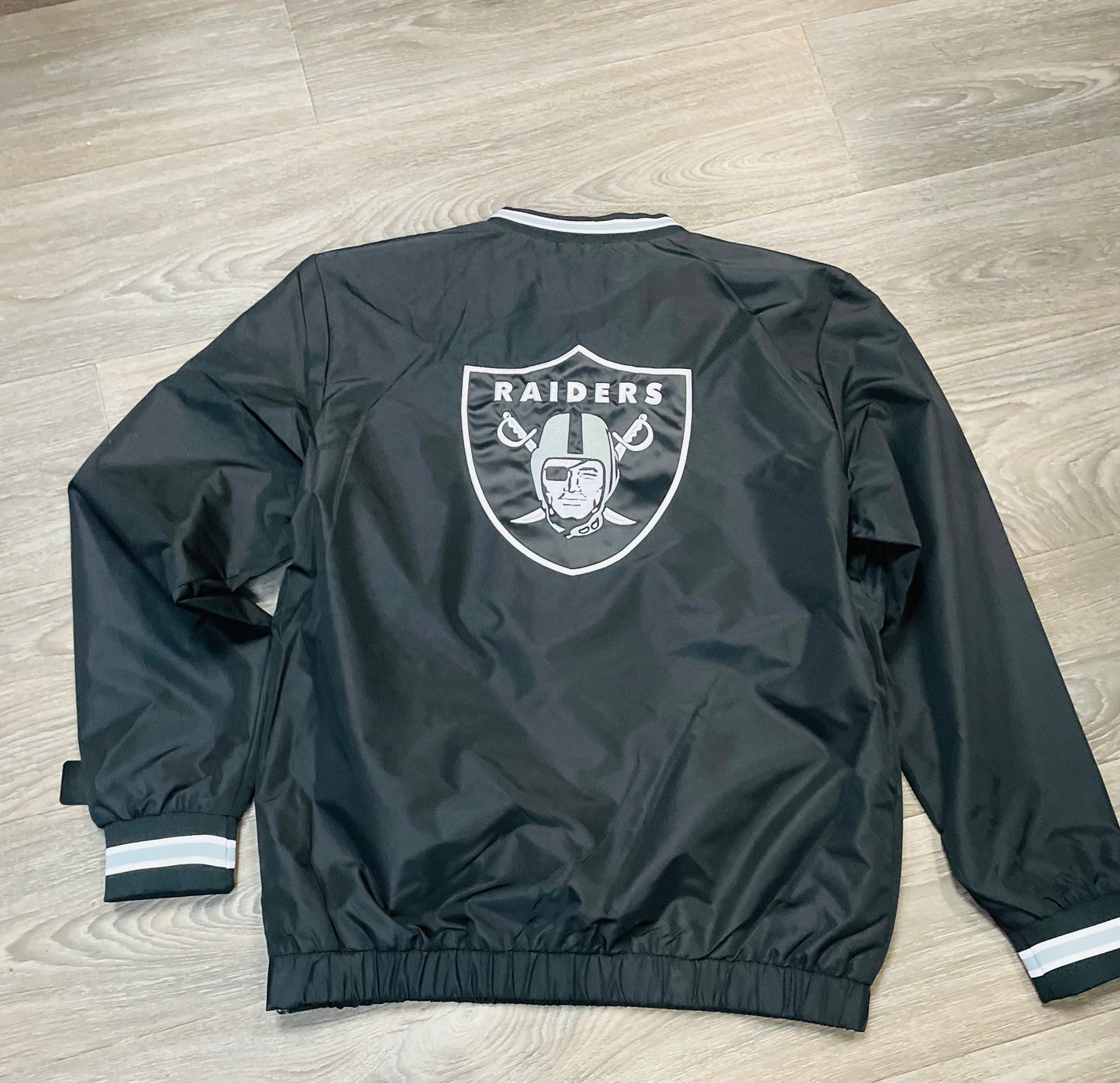 RAIDERS WINDBREAKER BLACK