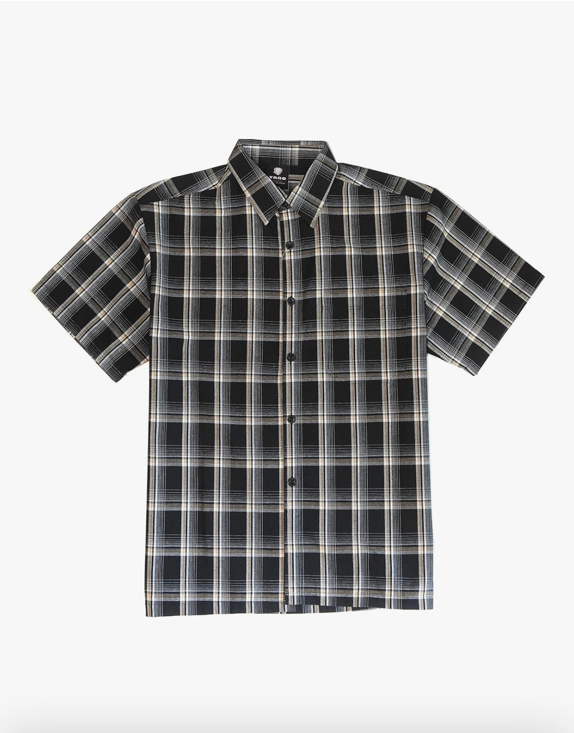YAGO Checkered Relaxed Fit Work Shirt