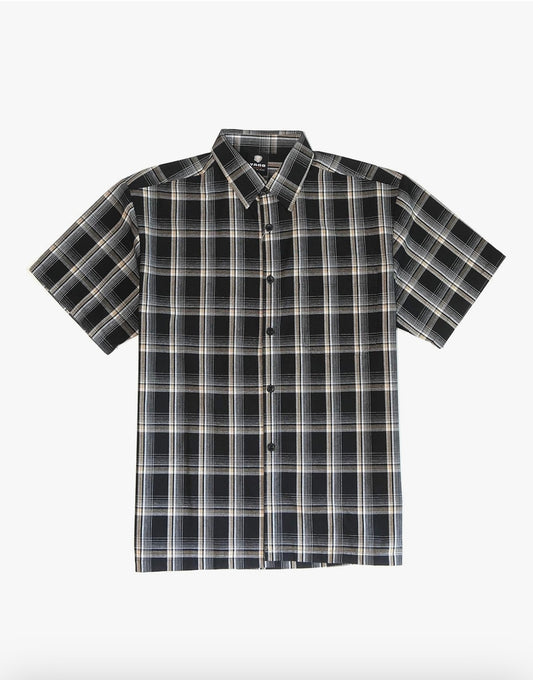YAGO Checkered Relaxed Fit Work Shirt