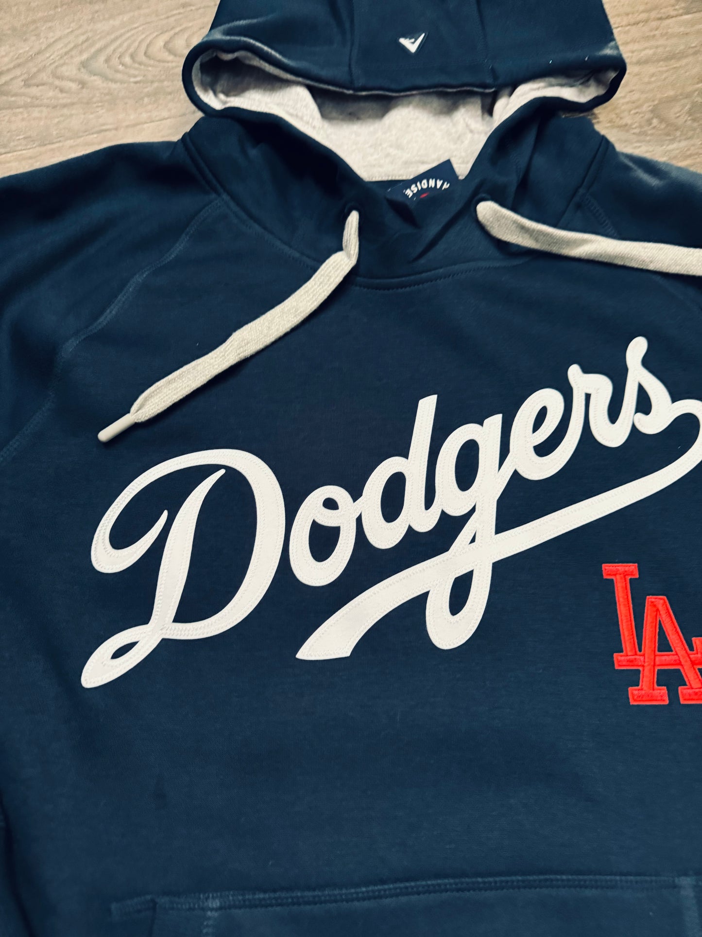 Dodgers Navy Hooded Sweatshirt