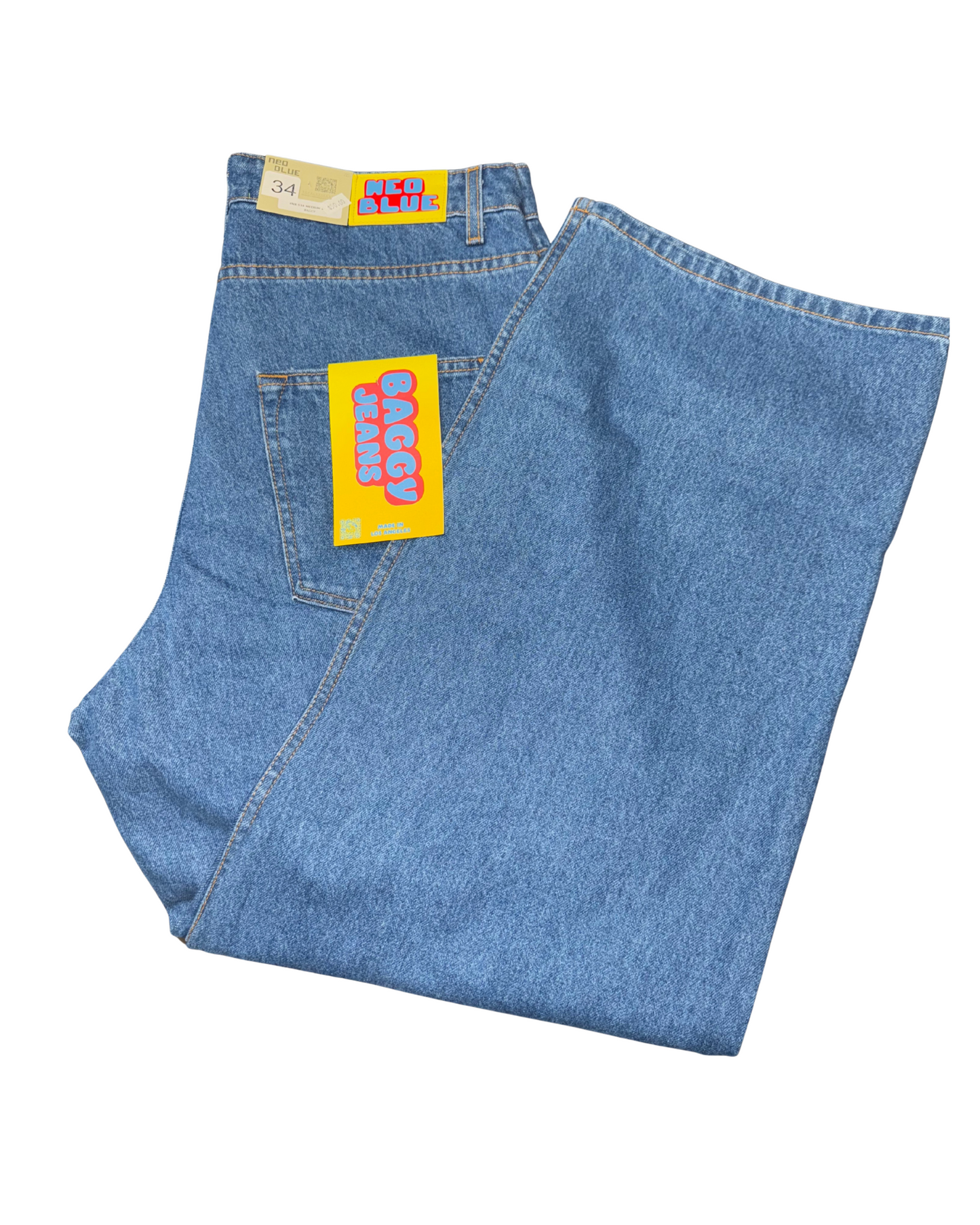 NEU BLUE BAGGY JEANS