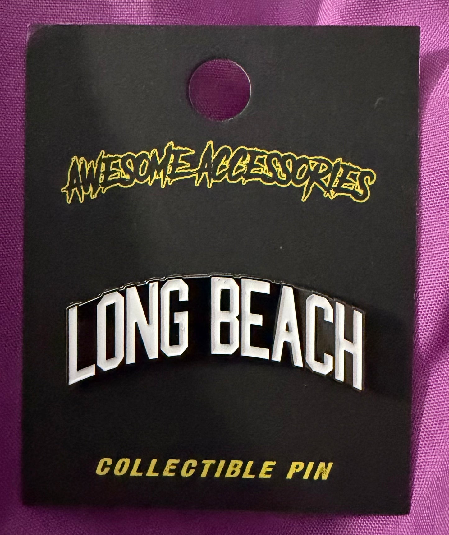 Long Beach City Pin