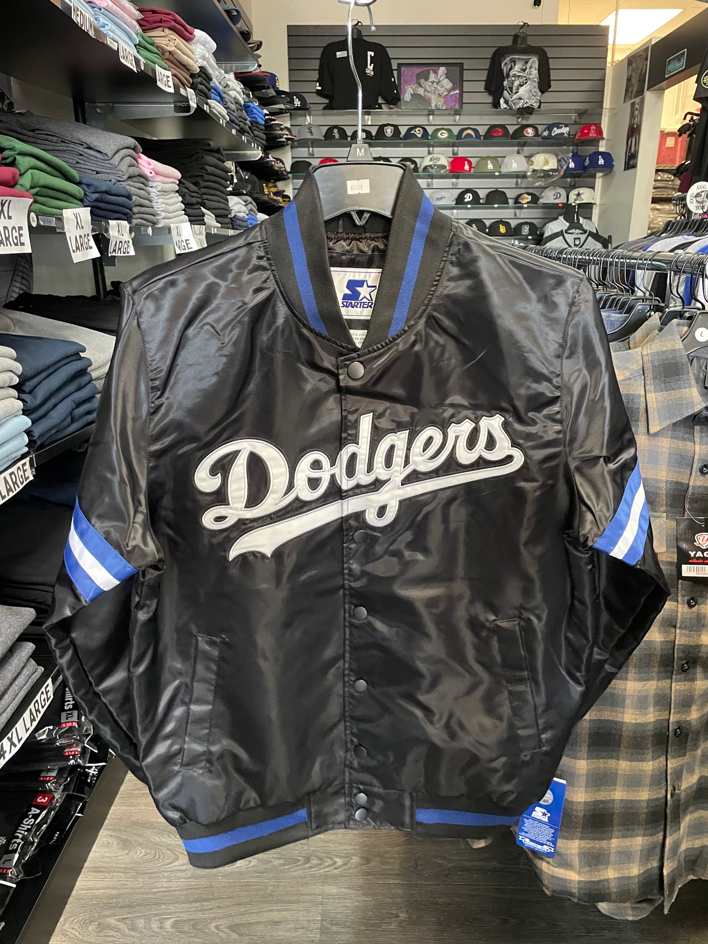 Black Dodgers Jacket