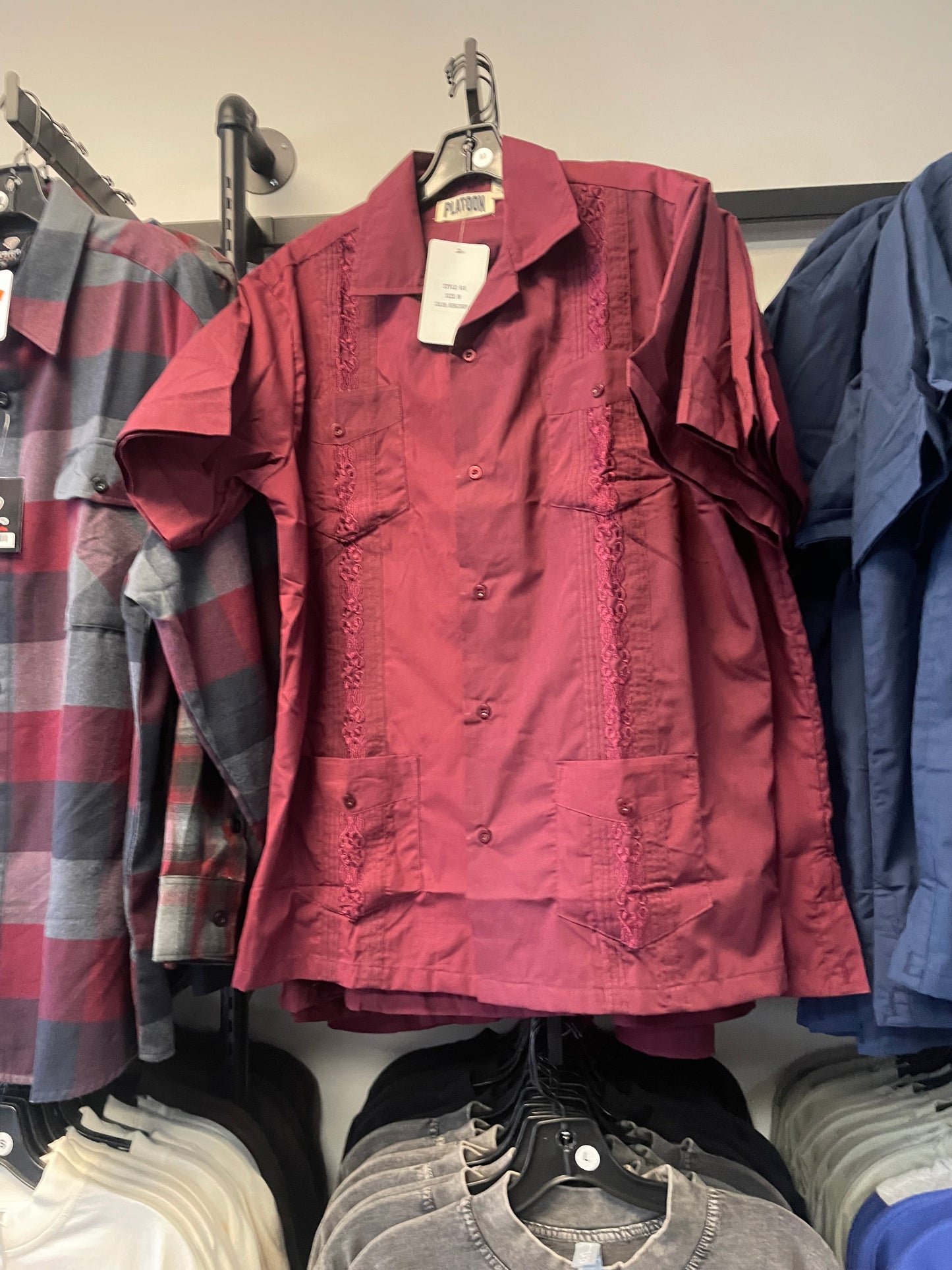 Guayabera Button-Down Shirt