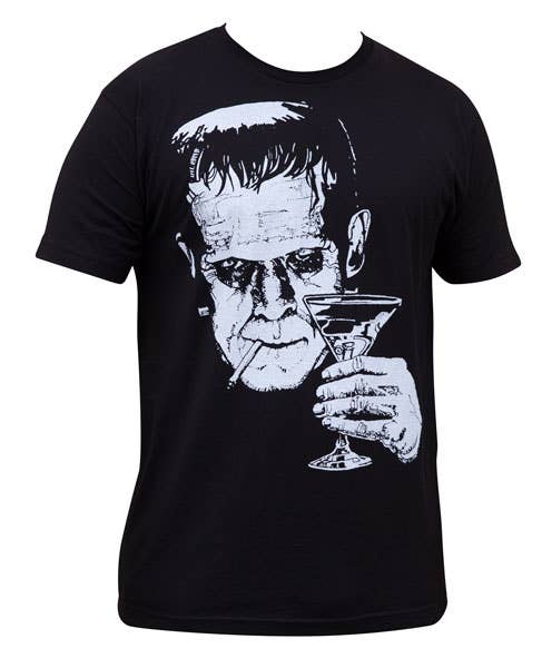 Monster Martini - Men's T-Shirt: Black NEW
