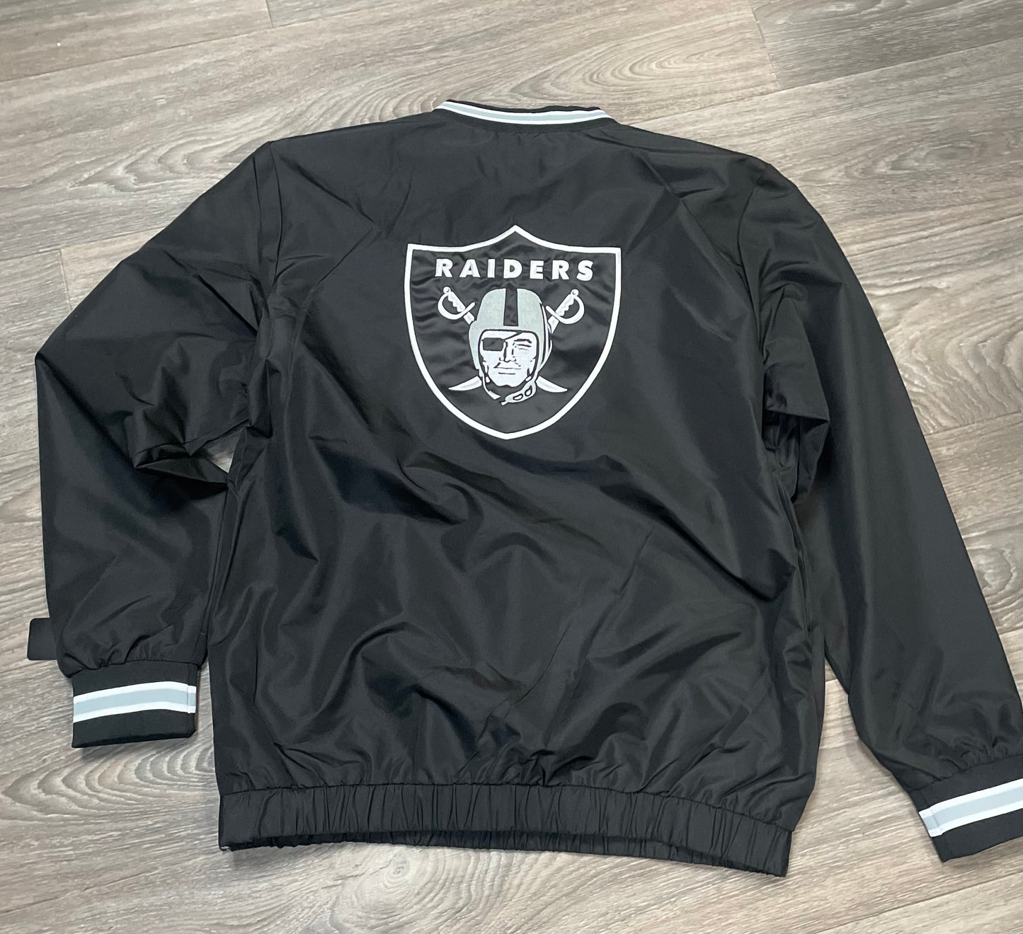 RAIDERS WINDBREAKER BLACK