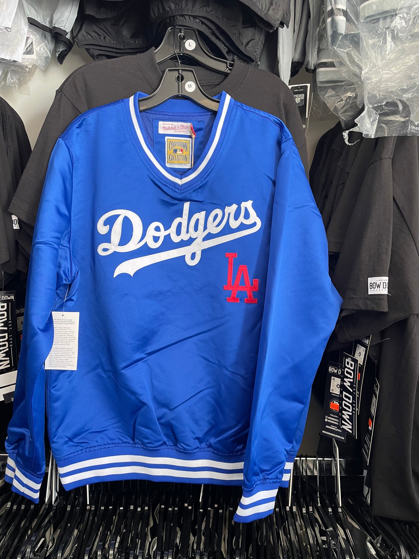 Los Angeles DODGERS Mitchell & Ness BACK WINDBREAKER
