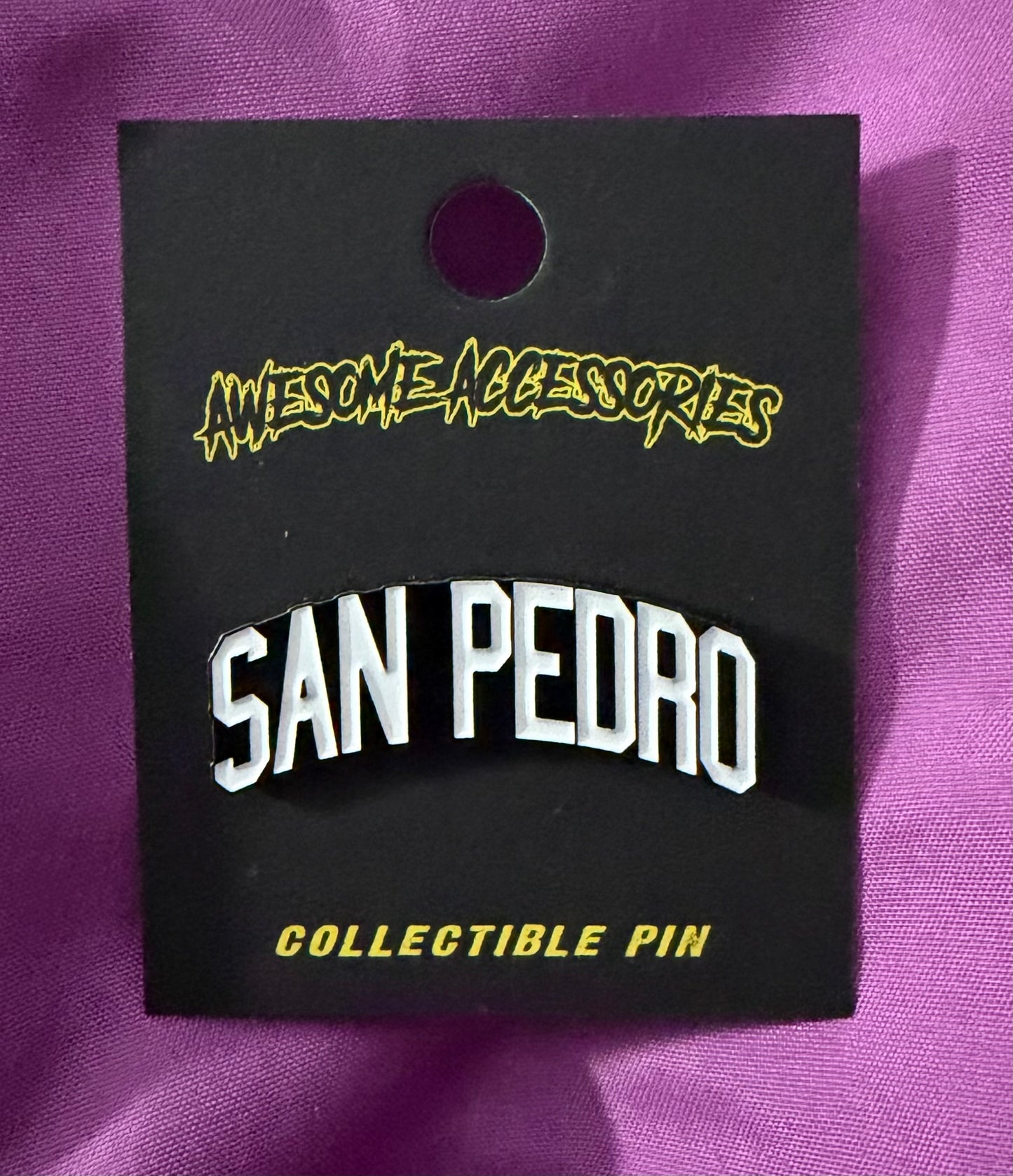 San Pedro City Pin