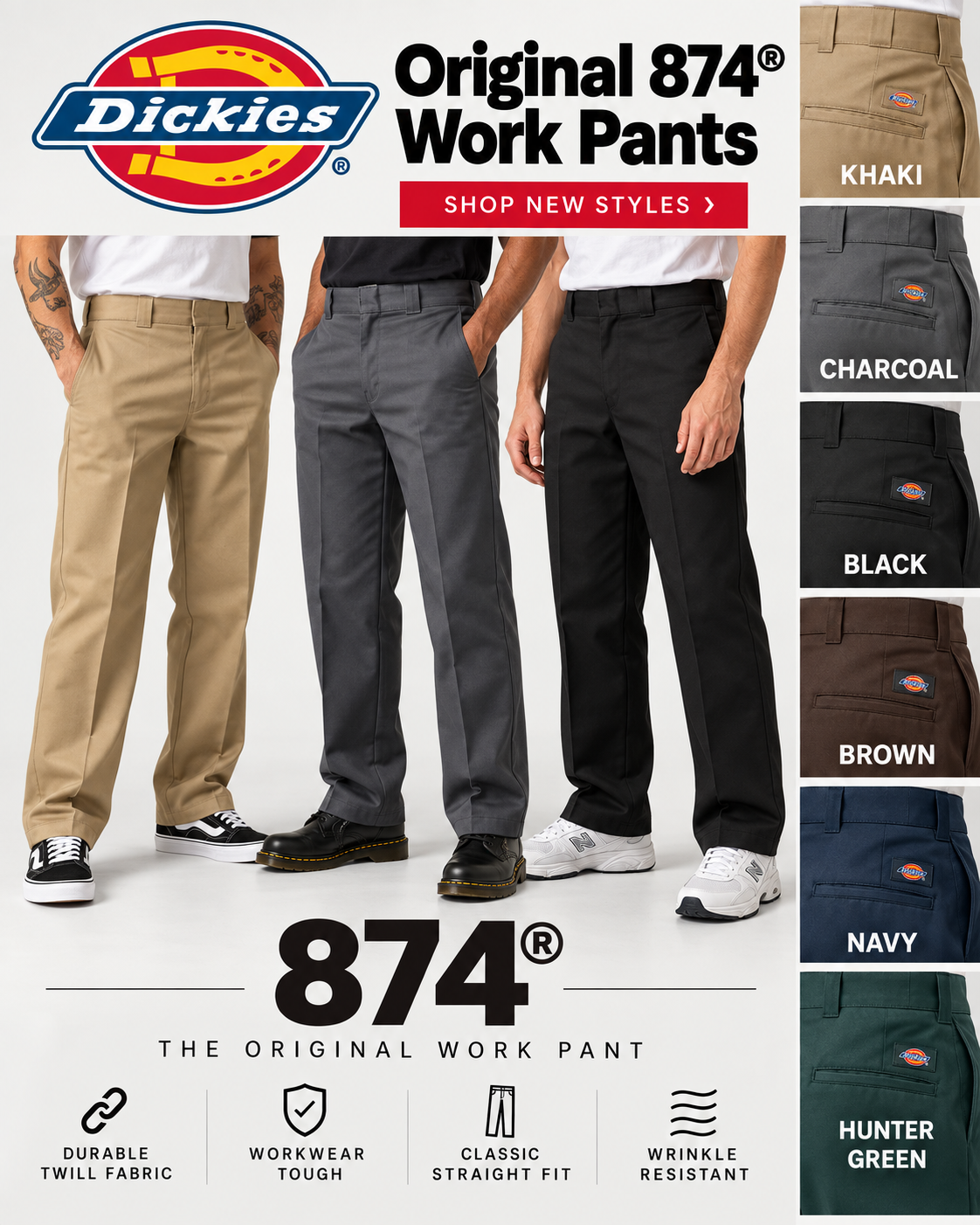 Dickies Men's Original 874® Work Pants
