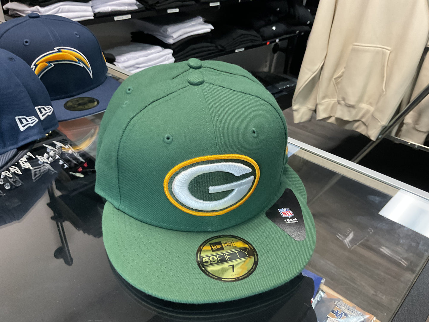 NEW ERA GREEN BAY PACKERS FITTED HAT….