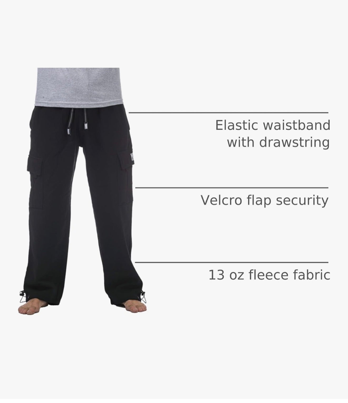 Pro Club Heavyweight Fleece Cargo Pants