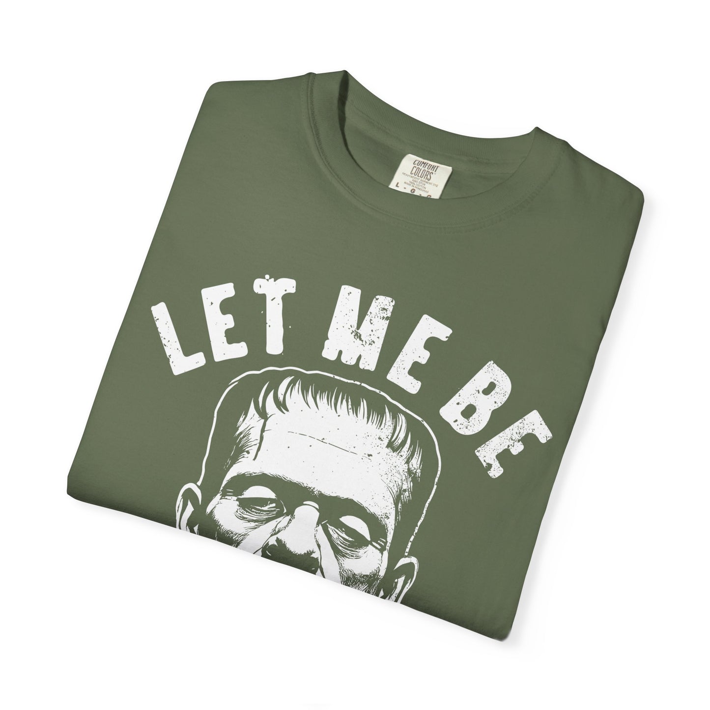 Frankenstein Themed Unisex T-Shirt, Let Me Be Frank Graphic Tee, Halloween Shirt, Gift for Horror Fans, Party Wear