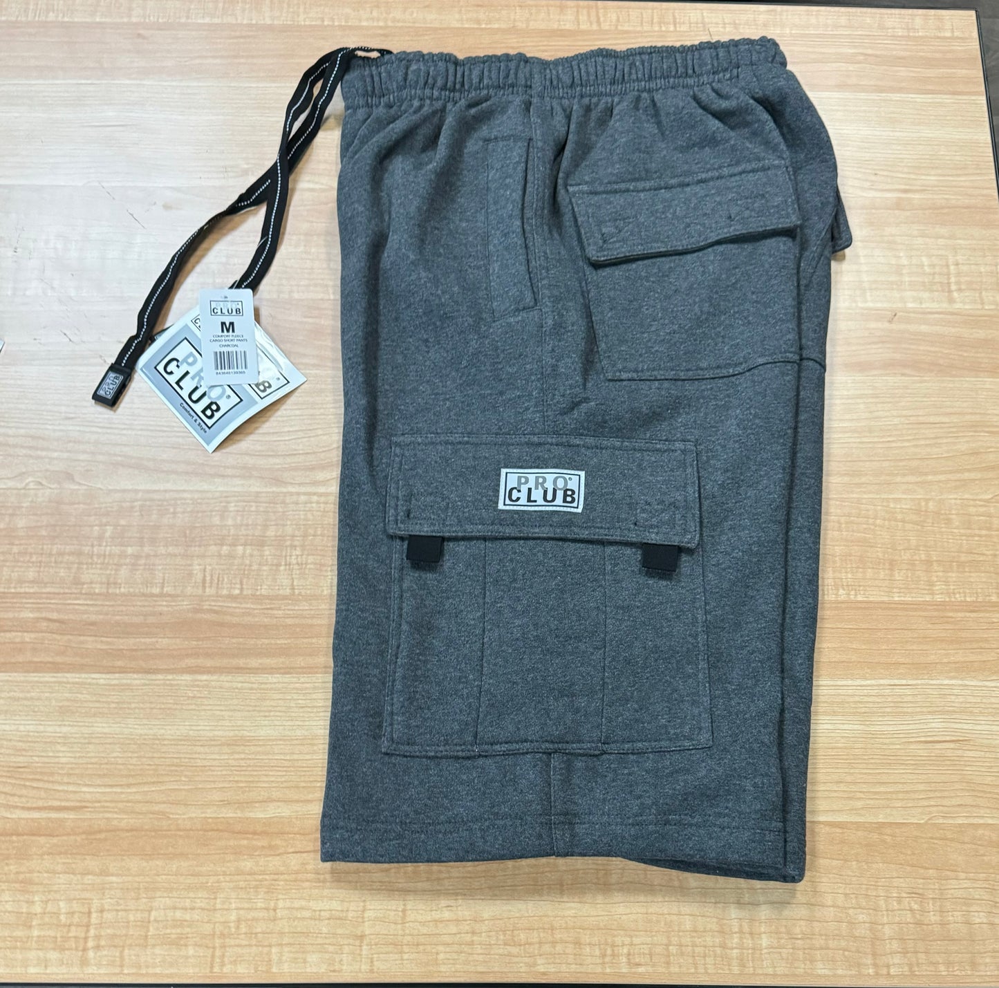 Pro Club Men's Fleece Cargo Shorts