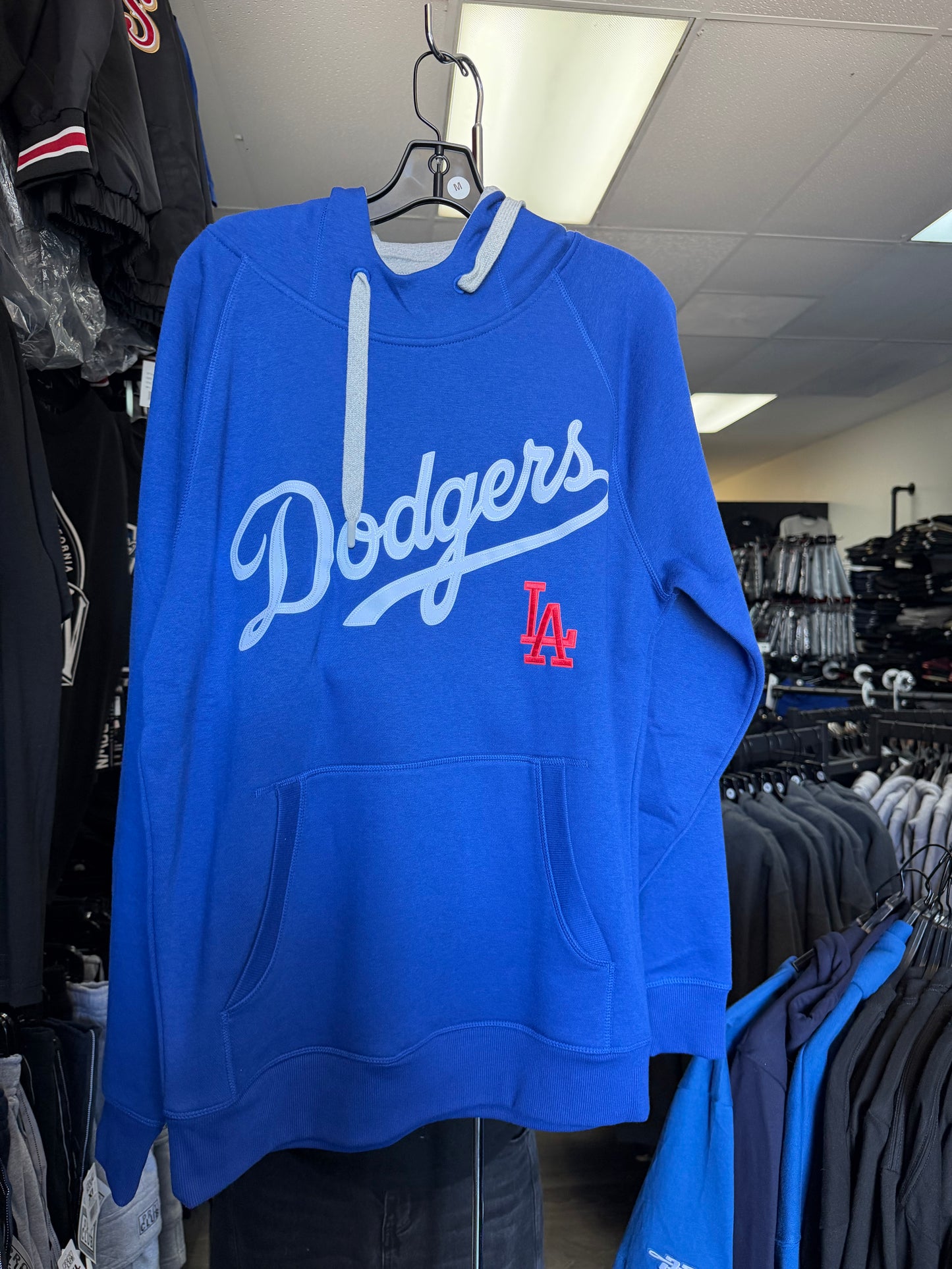 Dodgers Blue  Hooded Sweatshirt