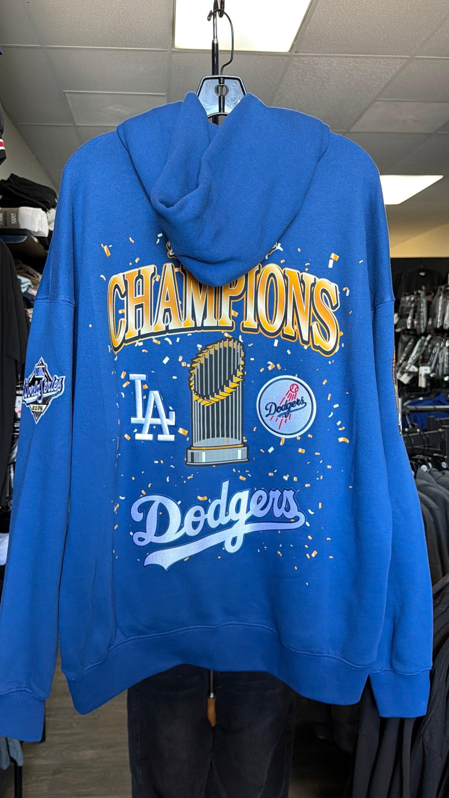 World Series Champions Dodgers 2025 Hoodie