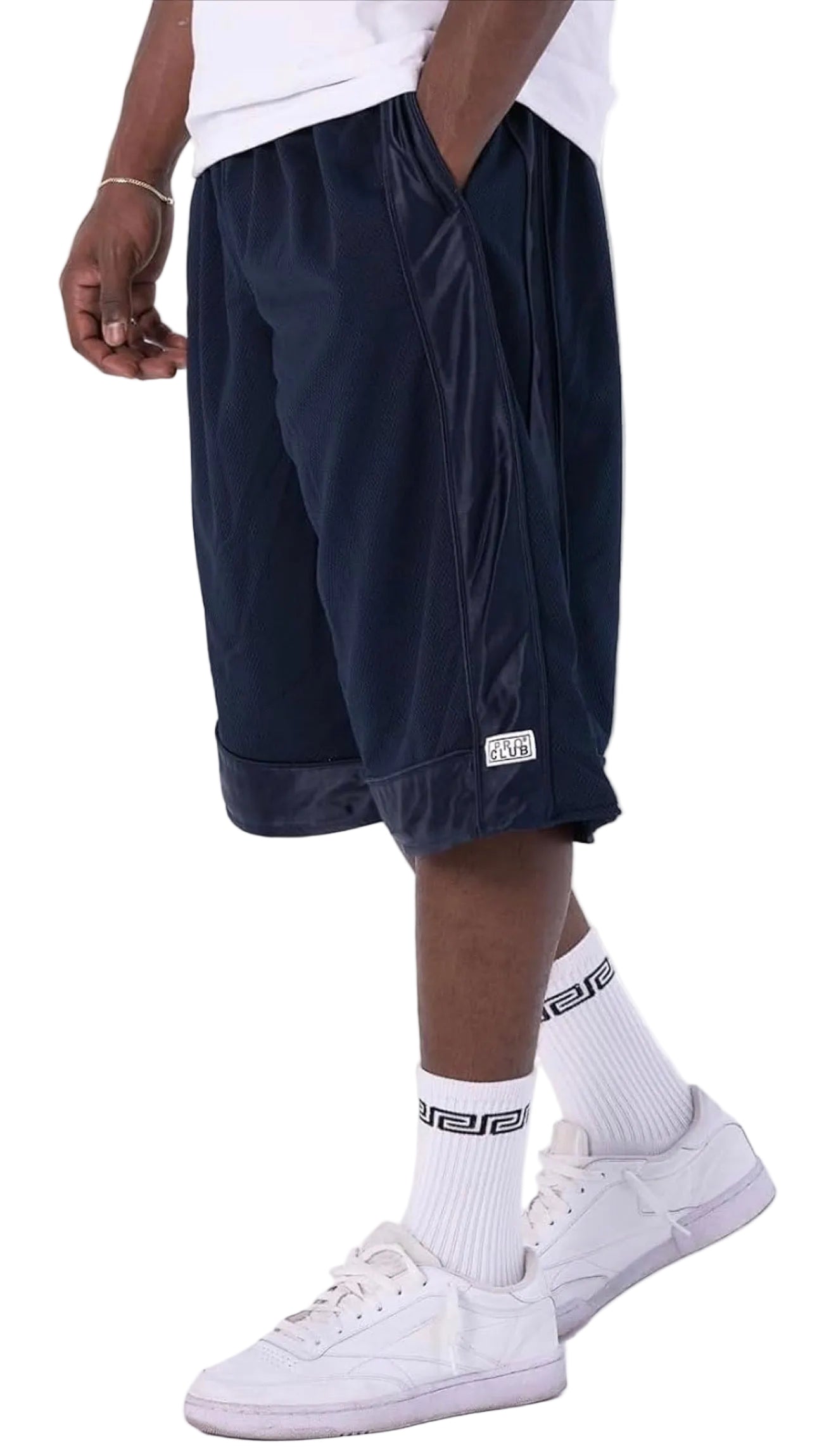 Pro Club Men's Heavyweight Mesh Basketball Shorts