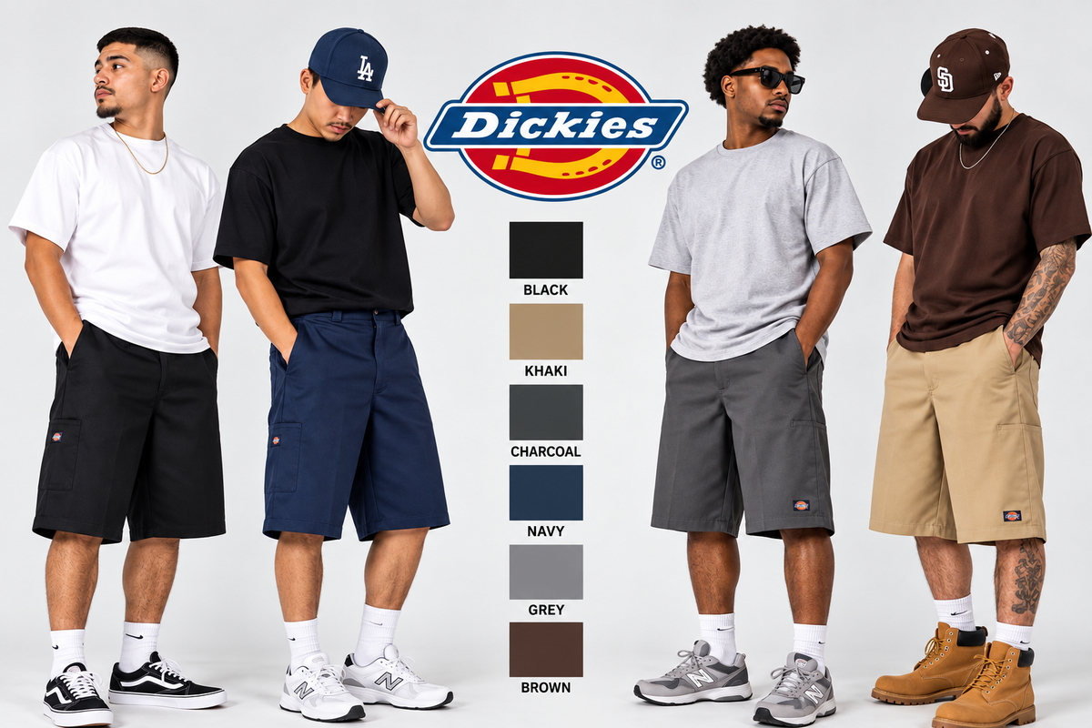 DICKIES LOOSE FIT WORK SHORTS  13"