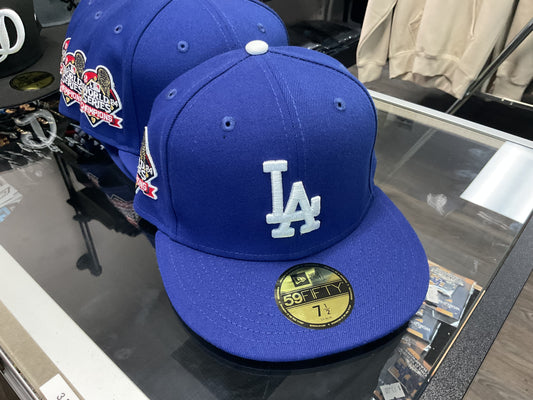 NEW ERA WORLD SERIES CHAMPIONS 2024 DODGER BLUE || FITTED HAT