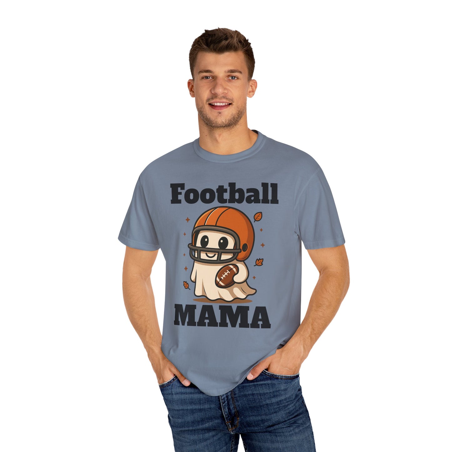 Football Mama T-Shirt, Unisex Sports Tee, Fall Apparel, Gift for Football Moms, Cute Halloween Shirt