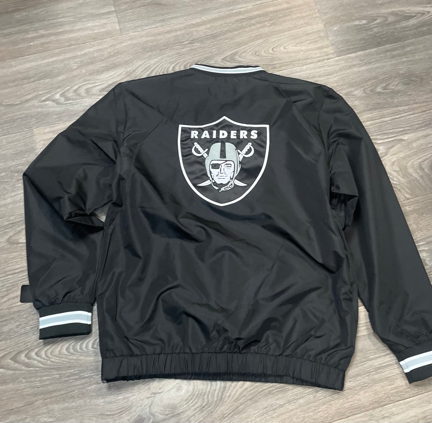 RAIDERS WINDBREAKER BLACK