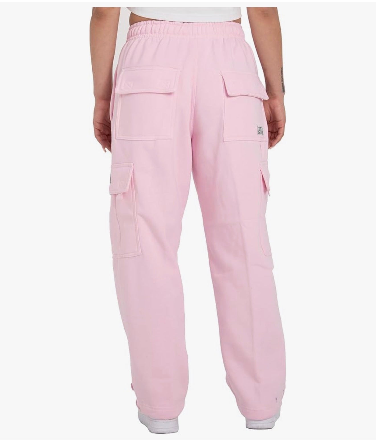 Pro Club Heavyweight Fleece Cargo Pants Pink