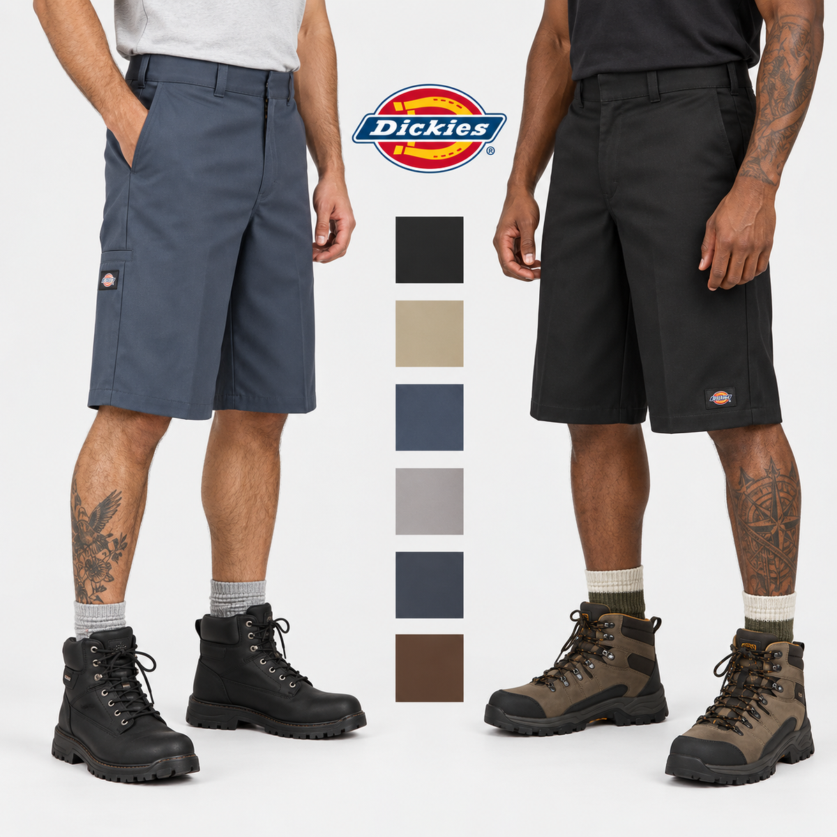 DICKIES LOOSE FIT WORK SHORTS  13"