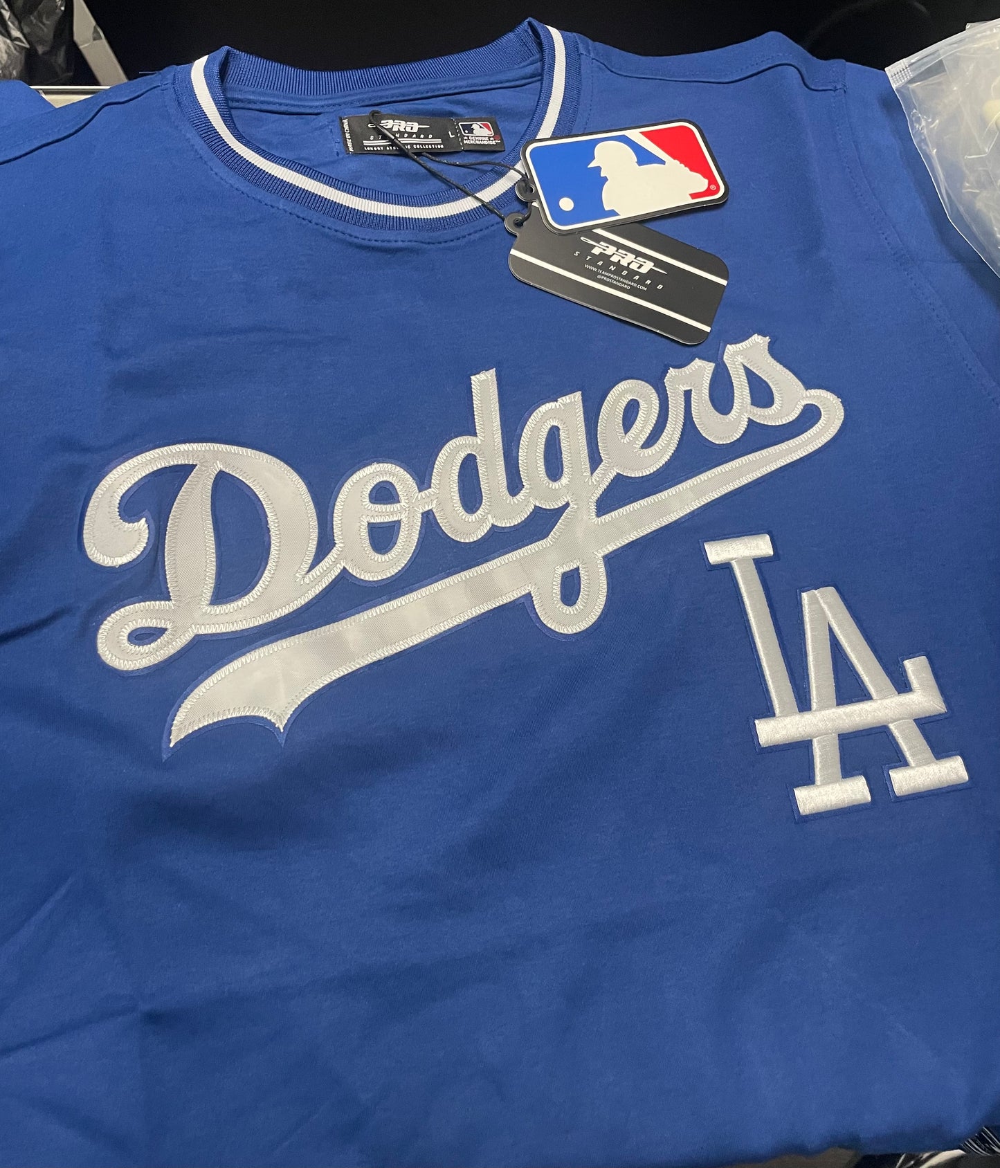 Dodgers Luxury Baseball Athletic Collection Tee