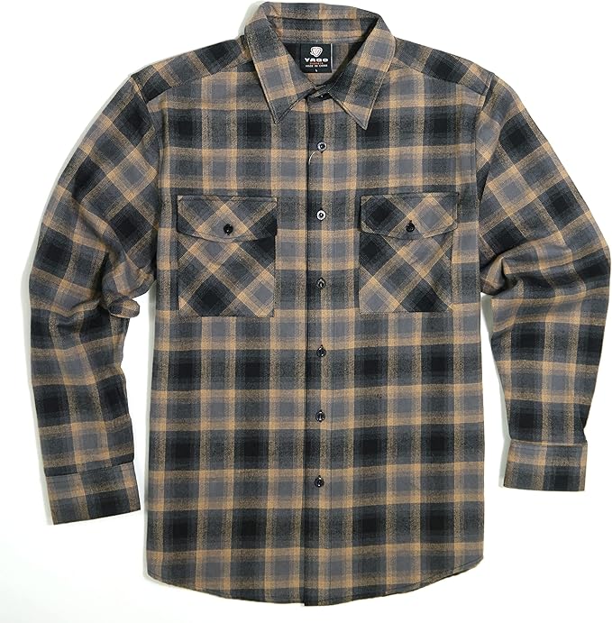 Men's Long sleeve Flannel Shirt 14AB/K