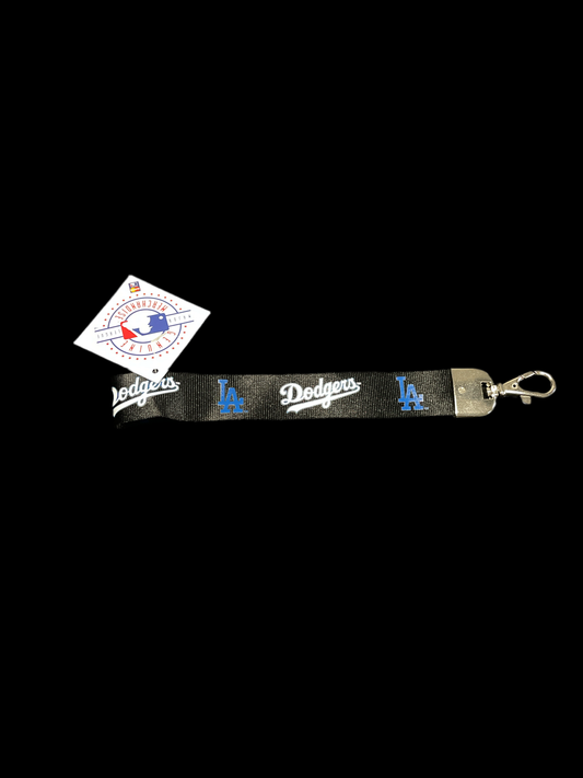 DODGERS BLACK SMALL LANYARD