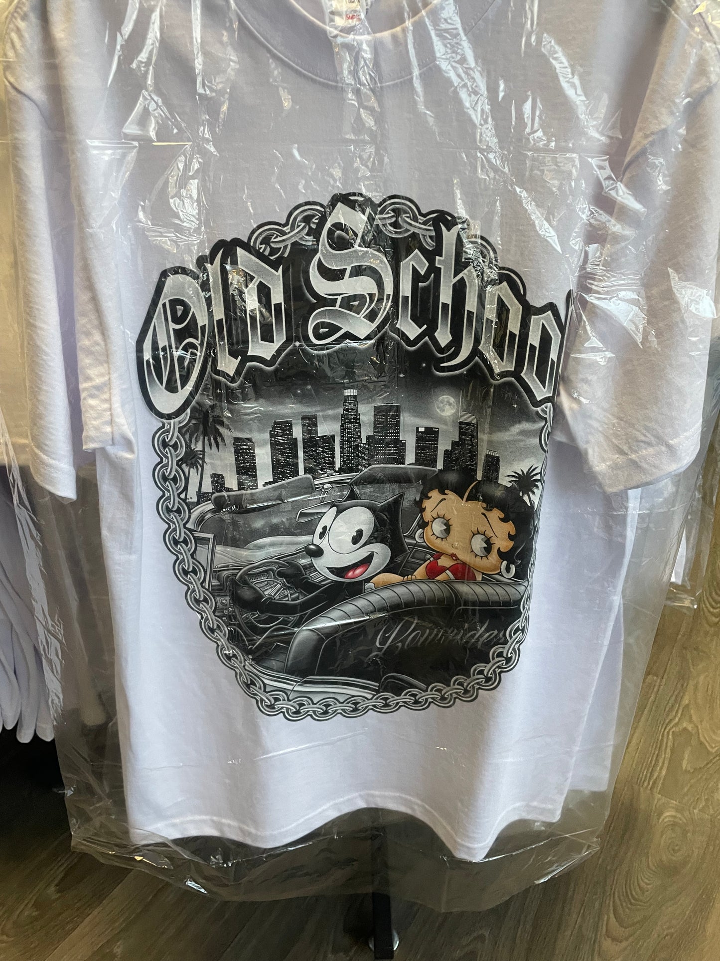 Old School Classic Tee White